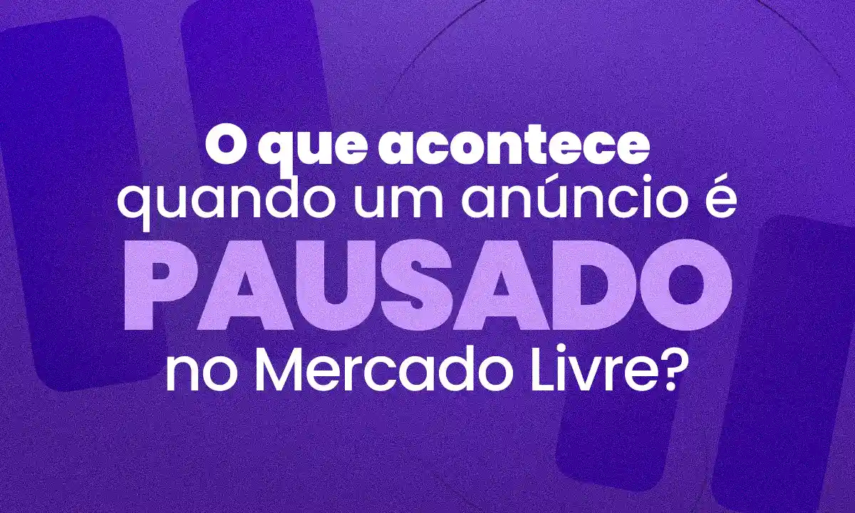 anúncio pausado no mercado livre